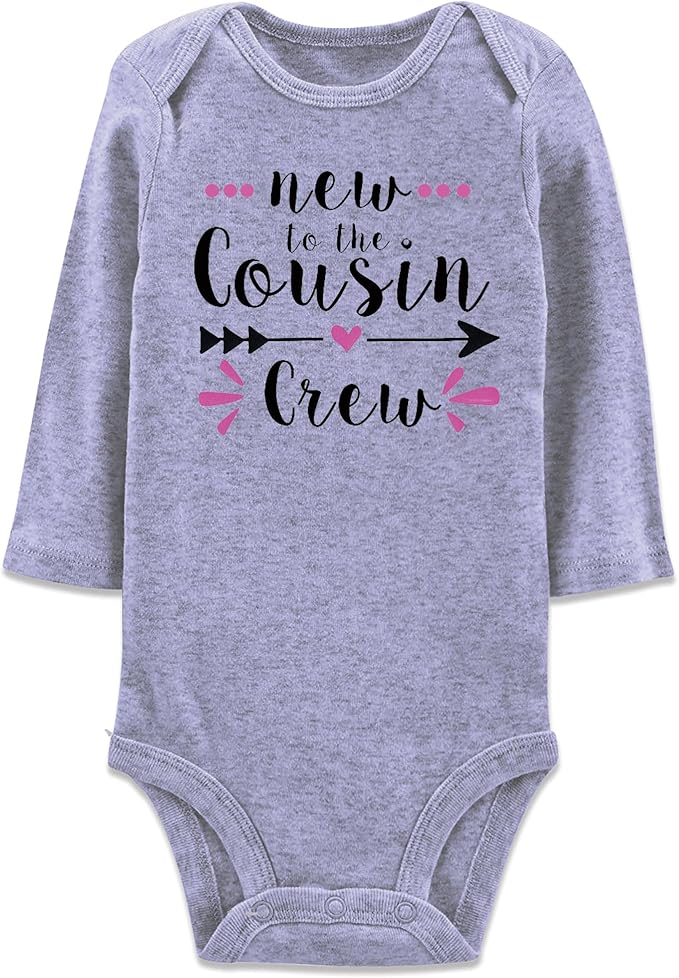 UNIFACO Unisex Baby Funny Saying Outfit Short and Long Sleeve Bodysuits Romper 0-18M
