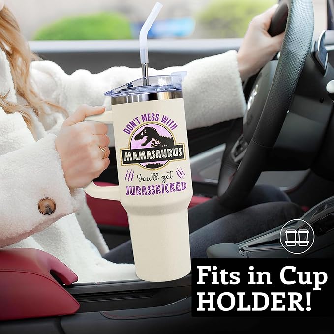 Mom Gifts From Daughter, Son - Birthday and Christmas Presents for Mother - New Mom Tumbler 40OZ