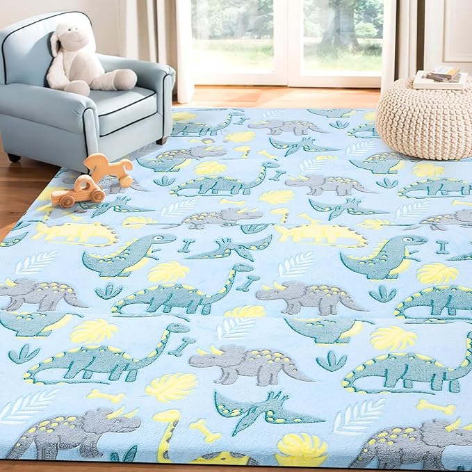 MeMoreCool Kids Floor Futon Mattress Large 6x4 FT, Thicken Foam Tatami Mattress for Children Play Area, Foldable Sleeping Pad Crawling Tatami Mat for Playroom