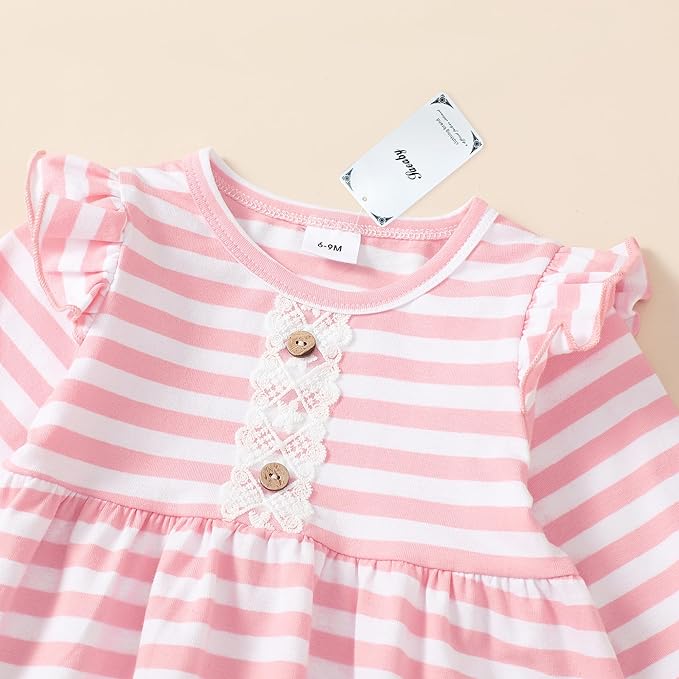 Baby Girl Clothes Toddler Girl Outfits Ruffle Shirt Pants Cute Infant Outfit Set Baby Girl Fall Winter Clothes