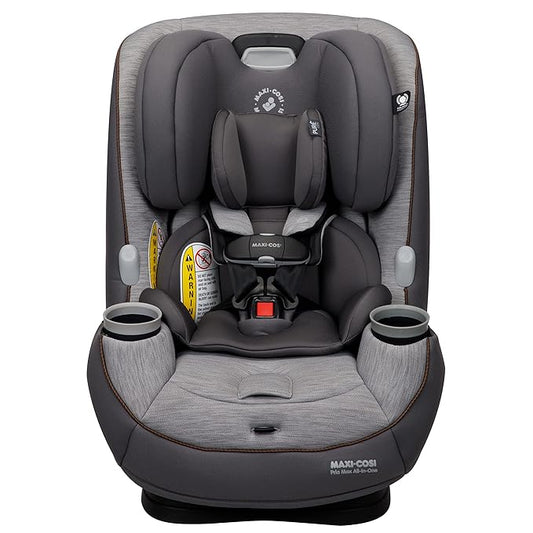 Maxi-Cosi Pria Max All-in-One Convertible Car Seat, Rear Facing Car Seat (4-40 lbs), Forward Facing Car Seat (22-65 lbs), High Back Booster Seat (40-100 lbs), Pure COSI, Urban Wonder