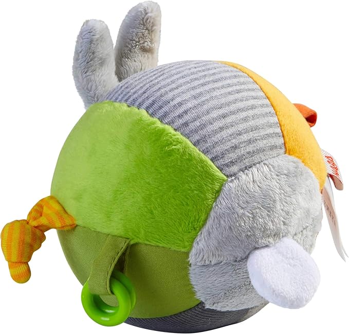 HABA Baby Balls - Machine Washable Baby Sensory Toys - Ideal Baby Toy for Teething, Tummy Time Toys for Ages 6 Months & up