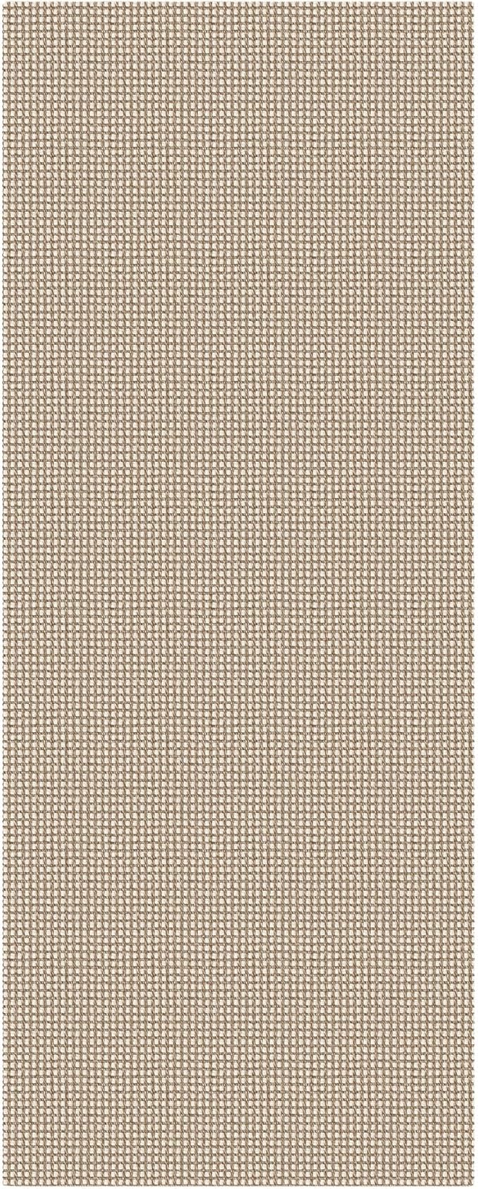 KOZYFLY Runners for Hallways 2x5 ft Washable Kitchen Runner Non Slip Rubber Backed Hall Runners Cotton Entryway Runner Rugs Floor Carpet for Indoor Backdoor Bedroom Kitchen, Ivory/Khaki