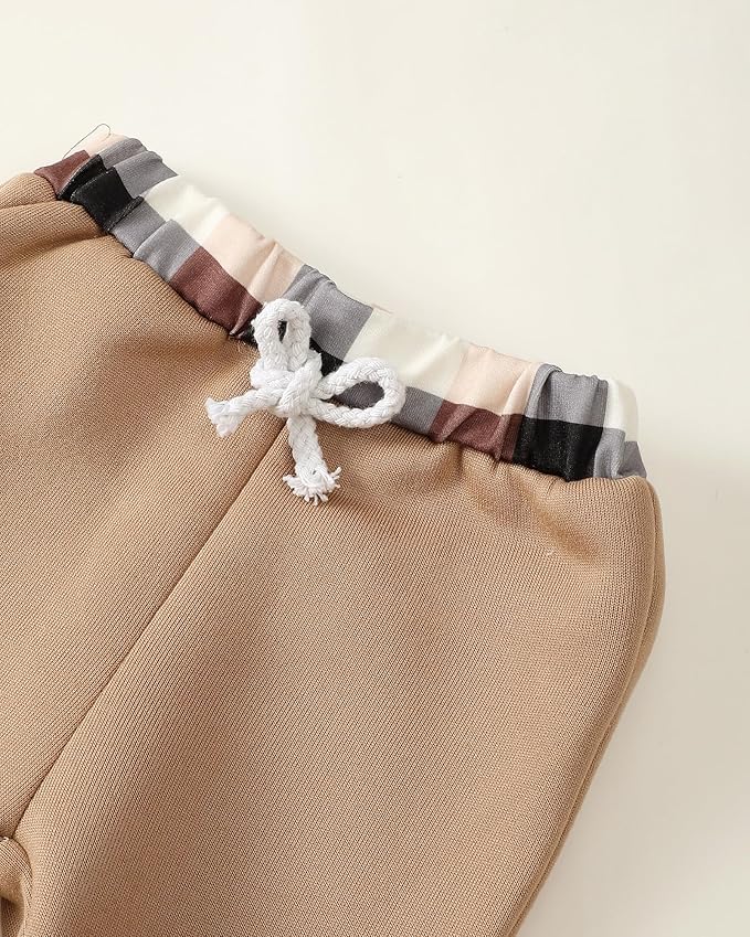 Toddler Baby Boy Clothes Infant Newborn Boy Outfit Long Sleeve Hoodie Sweatshirt Pants Fall Winter Clothes Set