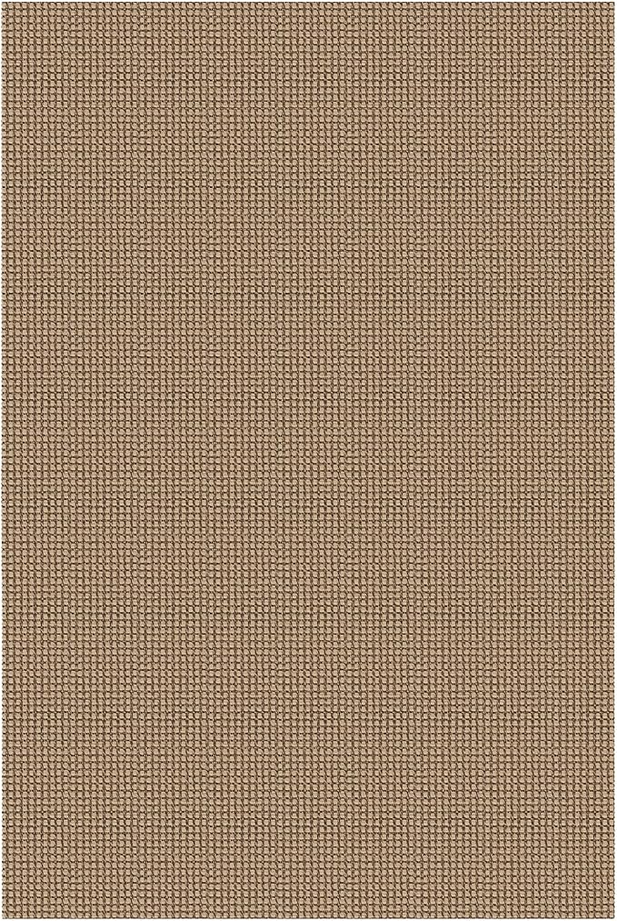 KOZYFLY Washable Area Rug 4x6 ft Non Slip Rubber Backed Living Room Rugs Braided Woven Cotton Kitchen Rugs Indoor Entryway Rug Floor Carpet for Dining Living Room Bedroom, Tan/Orange/Brown