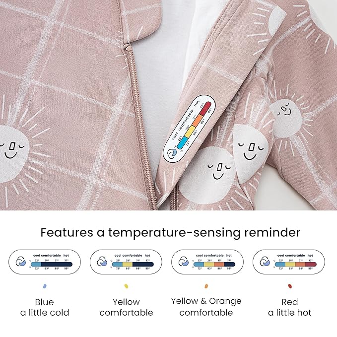 Unisex Sleeping Bag for Babies and Toddlers 1.0 Tog Sleep Sack 18-36Months, Newborn Sleep Sack, Wearable Blanket Baby, Sleep Sack with Sleeves, Gifts for Baby