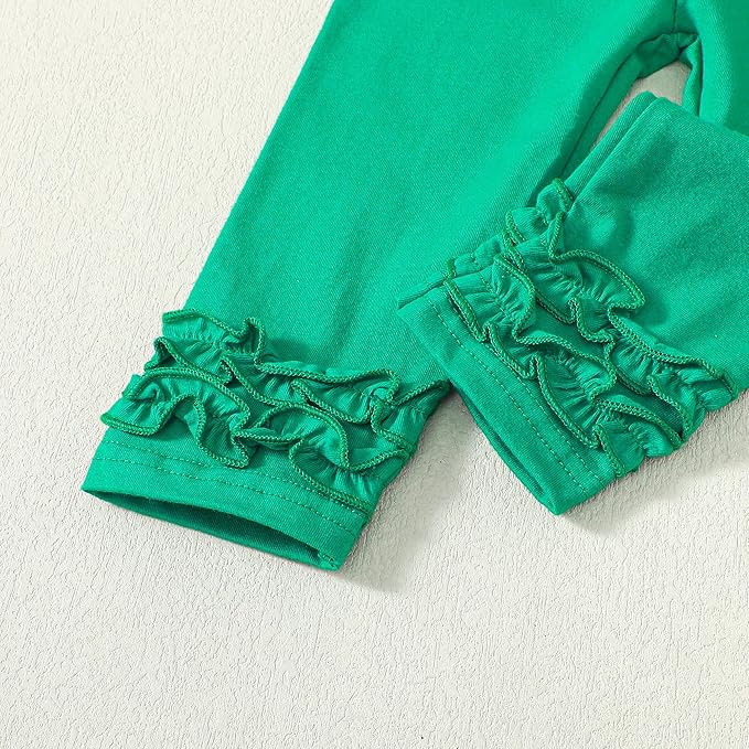 Baby Girl Clothes Toddler Girl Outfits Ruffle Shirt Pants Cute Infant Outfit Set Baby Girl Fall Winter Clothes