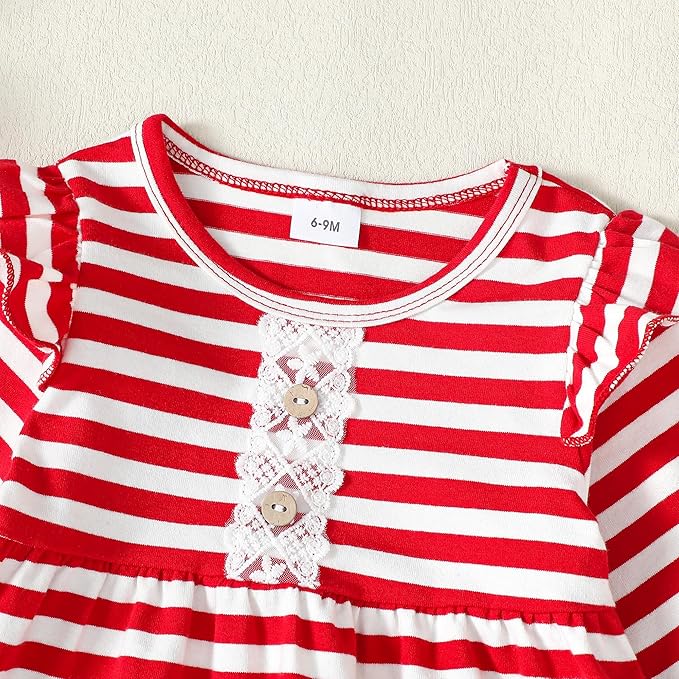 Baby Girl Clothes Toddler Girl Outfits Ruffle Shirt Pants Cute Infant Outfit Set Baby Girl Fall Winter Clothes