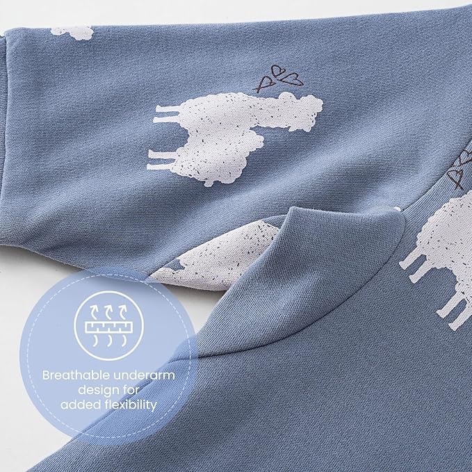 Unisex Sleeping Bag for Babies and Toddlers 1.0 Tog Sleep Sack 18-36Months, Newborn Sleep Sack, Wearable Blanket Baby, Sleep Sack with Sleeves, Gifts for Baby