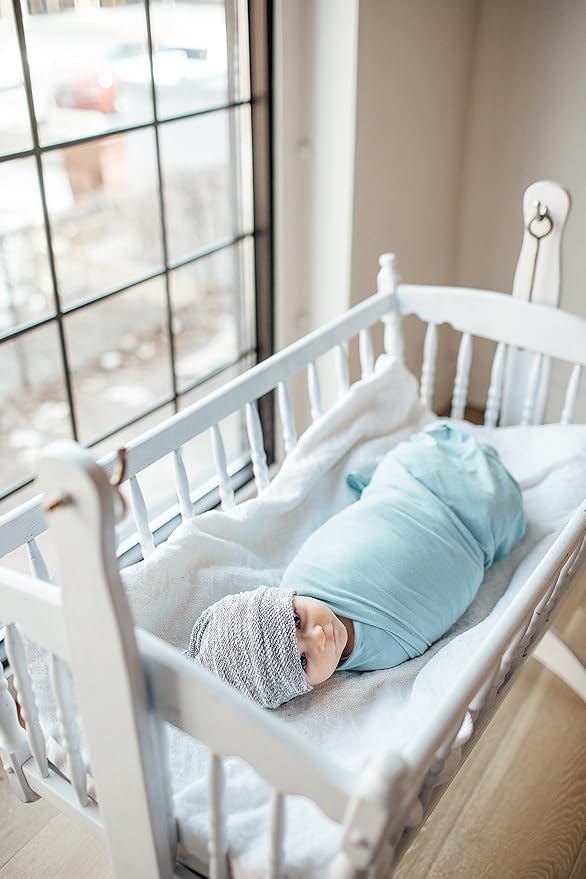 Copper Pearl Baby Swaddle Blanket - Premium Knit Baby Blanket, Large Soft Stretchy Receiving Blankets for Baby Boy and Girl, Swaddles for Newborn, Infant, and Toddler (Sonny)