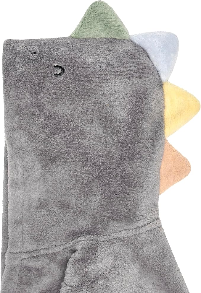 Gerber Unisex Baby Plushy Soft Hooded Animal Character Bathrobe