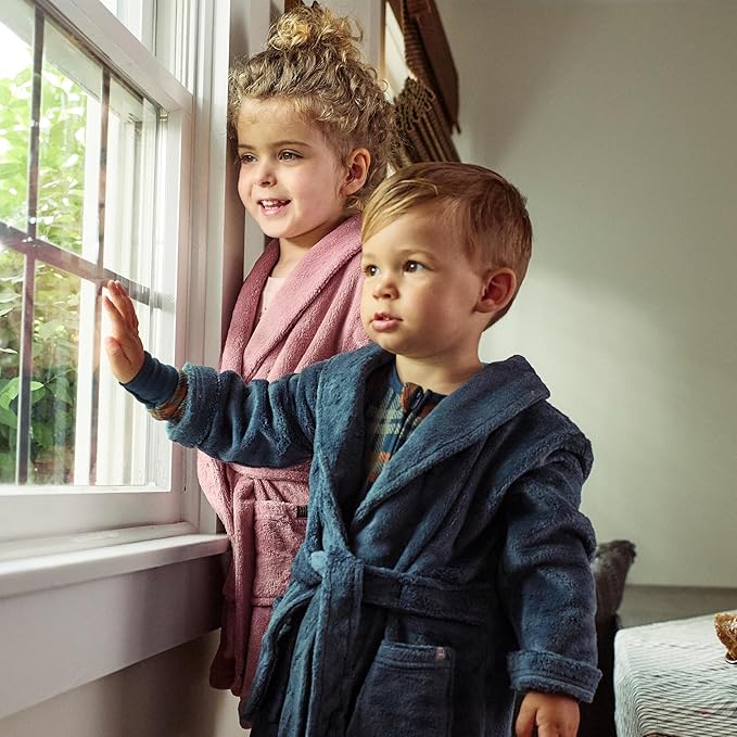 Modern Moments by Gerber unisex-baby Plush Shawl Collar Robe
