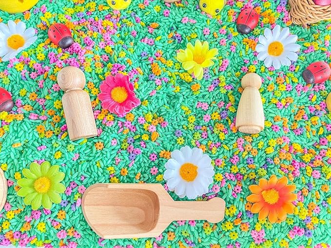 Kids Sensory bins Montessori sensory bin, sensory toys, Sensory bins, Sensory Bin For Preschoolers (Flower)