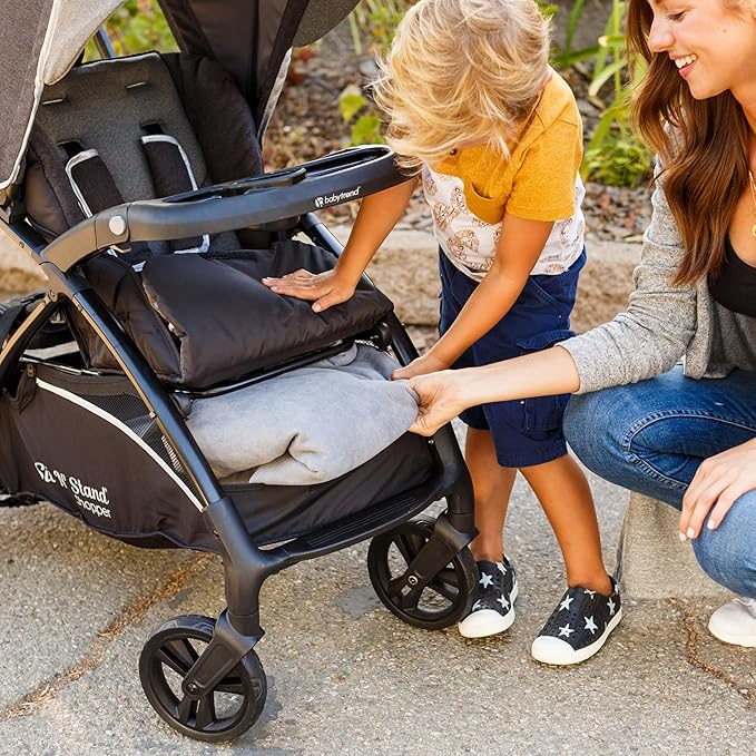 Baby Trend Sit N Stand® 5-in-1 Shopper Travel System with Ally 35 Infant Car Seat, Spectra