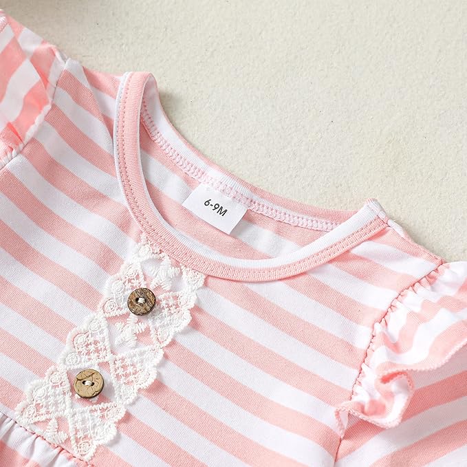 Baby Girl Clothes Toddler Girl Outfits Ruffle Shirt Pants Cute Infant Outfit Set Baby Girl Fall Winter Clothes