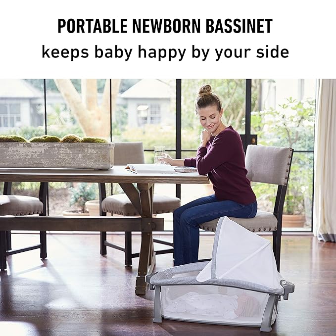 Graco Pack 'n Play Quick Connect Portable Bassinet Playard