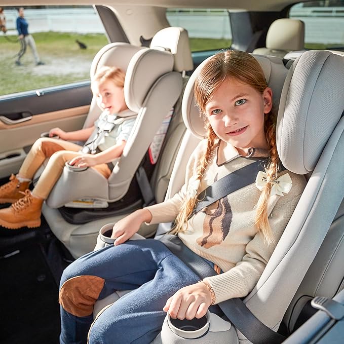 Maxi-COSI Pria All-in-One Convertible Car Seat, Infant to Toddler Car Seat, Easy-Install Harness, Machine-Washable Cover, 5-100 lbs, Blackened Pearl