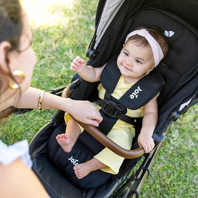 Ginger and Rue Travel System - 4-in-1 Travel System with Lightweight Baby Car Seat and an Included Anti-Rebound Base for Easy Install and Pramette Stroller (Twilight)