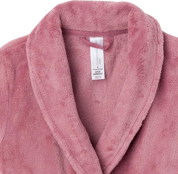 Modern Moments by Gerber unisex-baby Plush Shawl Collar Robe
