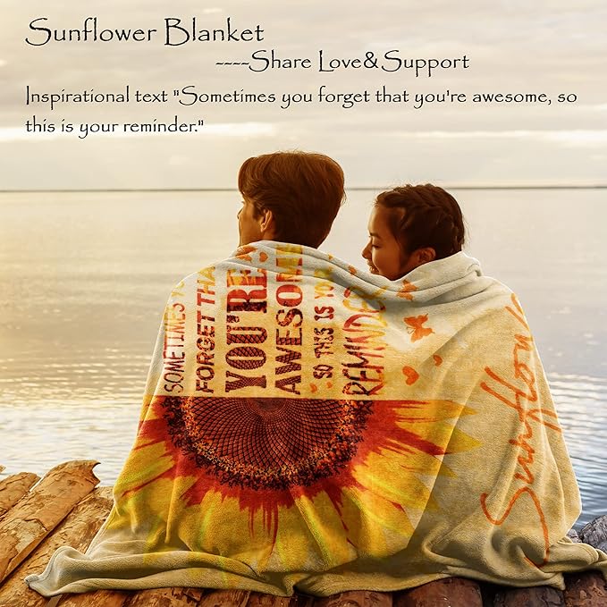 Sunflower Gifts for Women Sending Sunshine Gift-Birthday Gifts for Women Unique-Thank You-Self Care Package-Get Well Gift-Inspirational Retirement Spa Gift Basket for Mom Grandma Wife Friends Sister