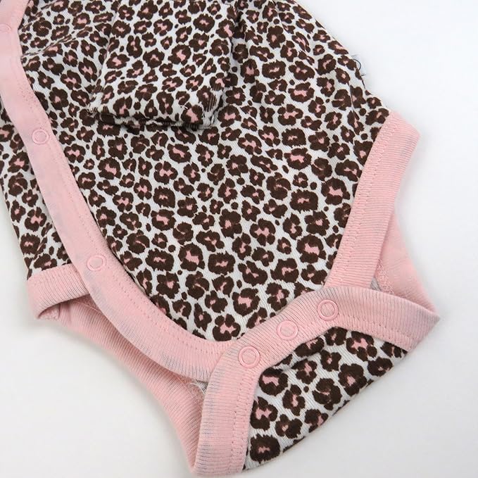 HonestBaby unisex-baby 3-pack Long Sleeve Side-snap Kimono Bodysuits Organic Cotton for Infant Baby Boys, Girls, Unisex