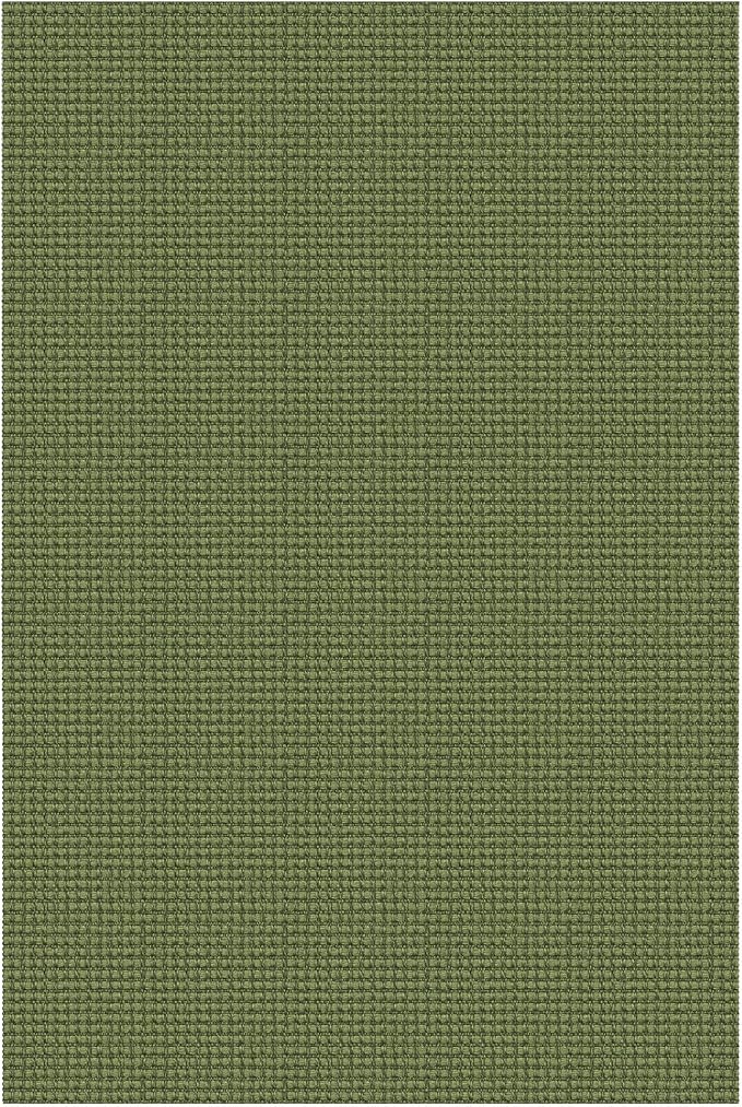 KOZYFLY Washable Area Rug 4x6 ft Non Slip Rubber Backed Living Room Rugs Braided Woven Cotton Kitchen Rugs Indoor Entryway Rug Floor Carpet for Dining Living Room Bedroom, Olive Green/Earthy Green