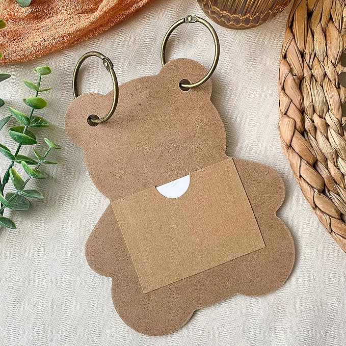 Kate Aspen Teddy Bear Advice Cards and Baby Predictions For Baby Shower Games - We Can Bearly Wait Baby Shower Decorations - Gender Reveal Games, Party Activity And Keepsake For Parents-to-be