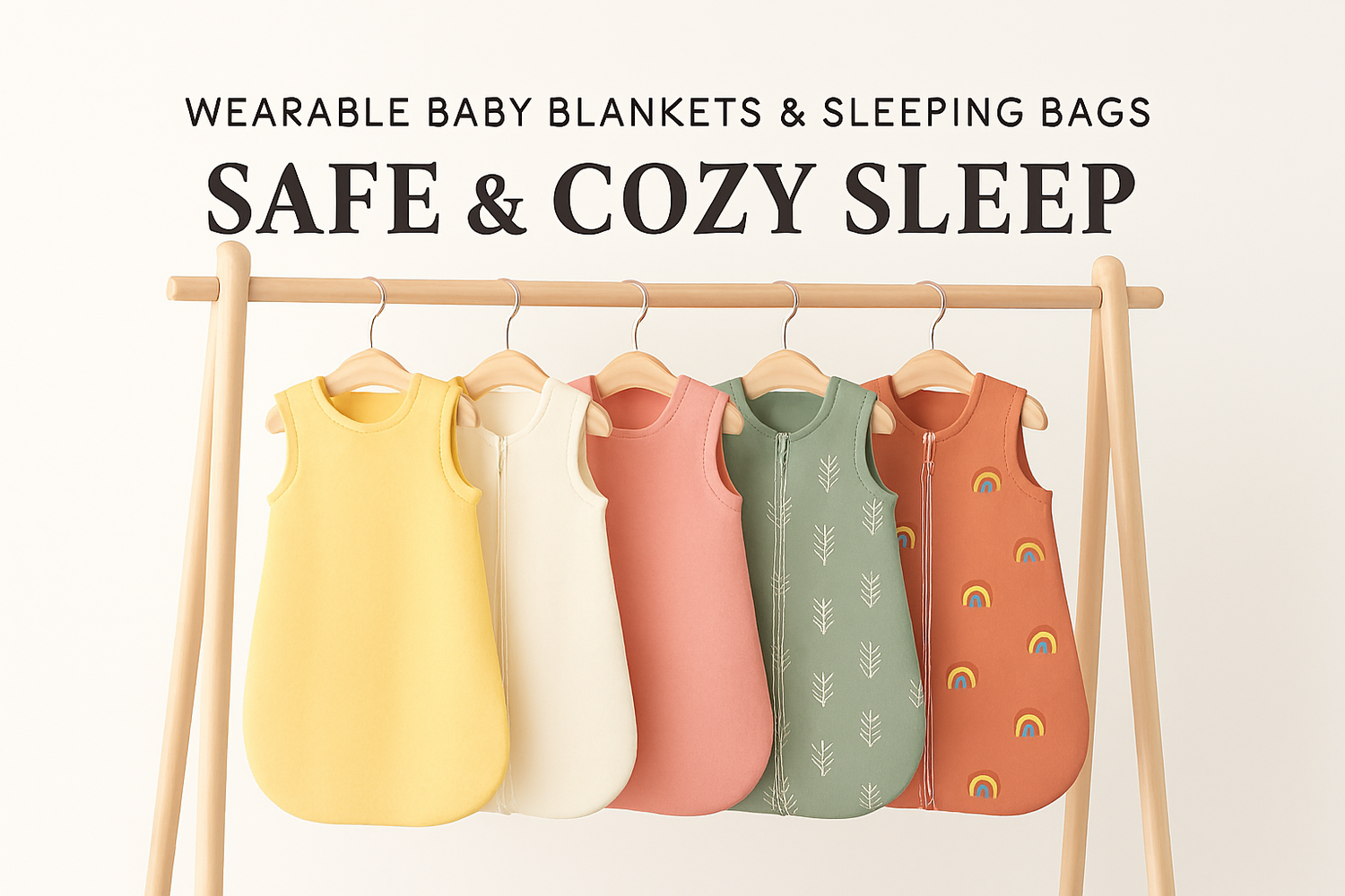 Premium Wearable Baby Blankets & Sleeping Bags | Safe & Cozy Sleep