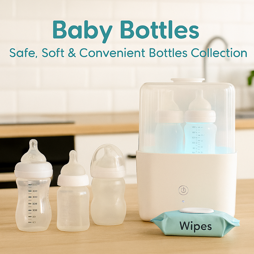Baby Bottles – Safe, Soft & Convenient Feeding Bottles
