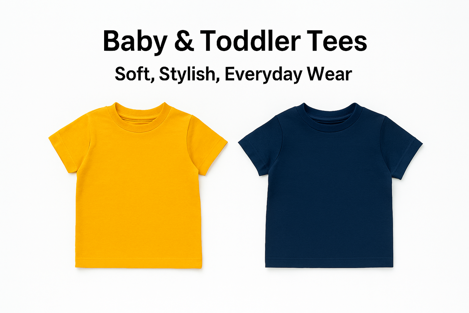 Baby & Toddler Tees | Soft, Stylish, Everyday Wear