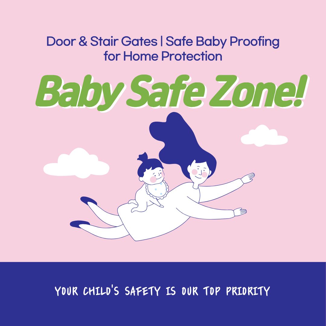 Door & Stair Gates | Safe Baby Proofing for Home Protection