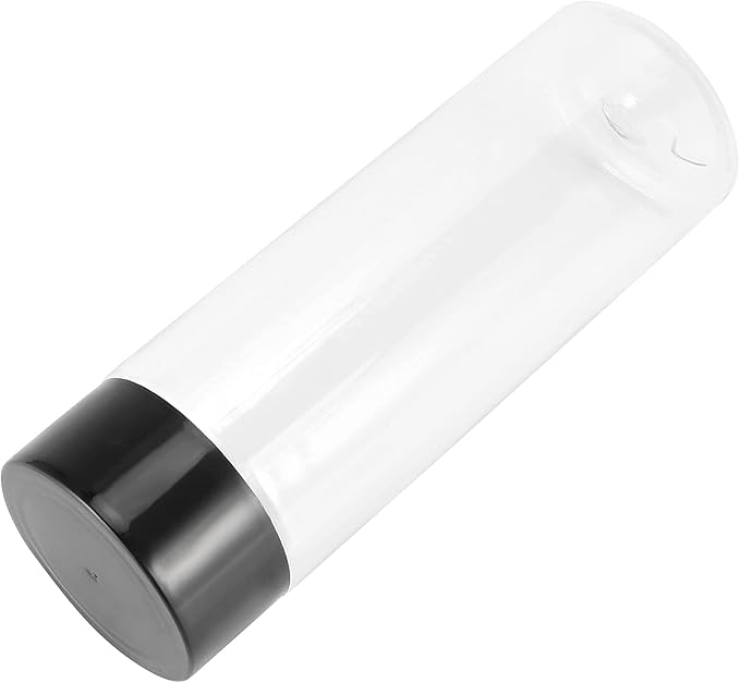 18 PCS 14 Oz Bulk Empty Sensory Bottles, Plastic Juice Bottles with Caps, Reusable Clear Drink Containers, PET Water Bottles for Juice Milk Homemade Beverages