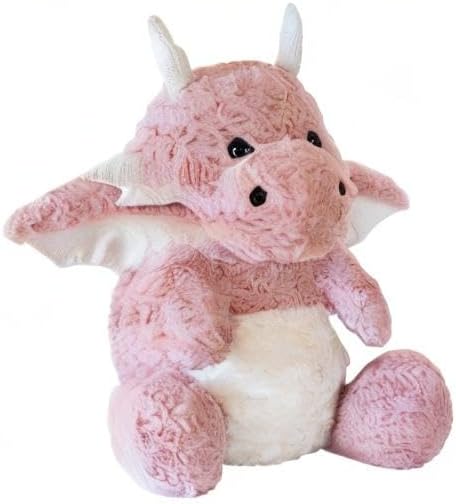 Little Flying Dragon - Cute Stuffed Animal Plush Toy - Adorable Soft Dragons Toy Plushies and Gifts - Perfect Present for Kids (Pink,22.04in/56cm)