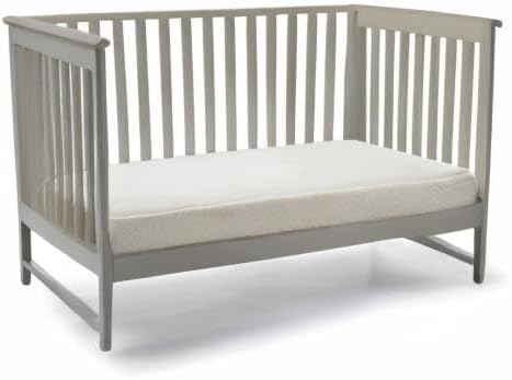Naturepedic Organic 2-Stage Baby Crib Mattress - Lightweight Infant & Toddler Bed - Ultra Breathable Waterproof Pad - Standard Size