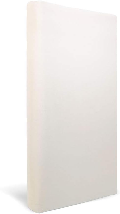 Naturepedic Organic Crib Mattress - 2-Stage Lightweight Infant & Toddler Mattress with Protector Pad - Waterproof, Breathable & Non-Toxic Mattress for Baby and Toddler Bed