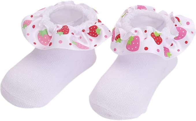 Toptim Newborn Baby-girls Socks and Bow Infant Toddler Ankle Socks