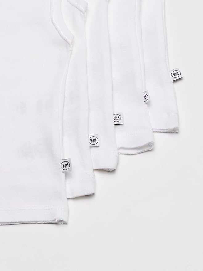 HonestBaby Sleeveless Muscle T-Shirts 100% Organic Cotton for Infant Baby and Toddler Boys, Girls