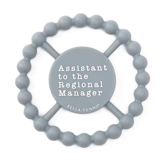 Baby Teether by Bella Tunno, Silicone Teethers for Babies 3-6 Months, 6-12 Months, Baby Toys, Pacifier, Teething Relief, Boys, Girls, Assistant to The Manager