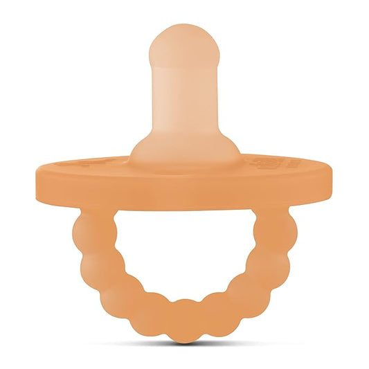 Ryan & Rose Cutie PAT Pacifier Teether (Stage 2, Clear Rubber)