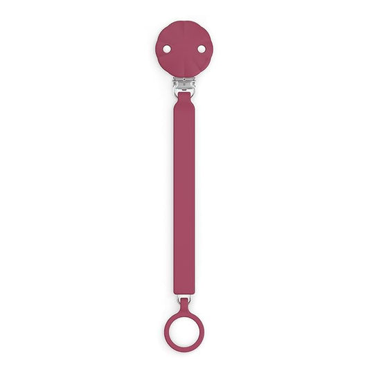 Suavinex Wonder Silicone Baby Pacifier Clip, Spain's #1 Baby Bottle and Pacifier Brand, Paci Clips for Babies, Essentials, Viva Magenta