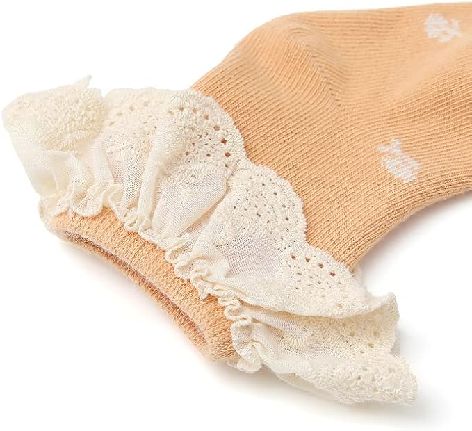 Toptim Newborn Baby-girls Socks and Bow Infant Toddler Ankle Socks