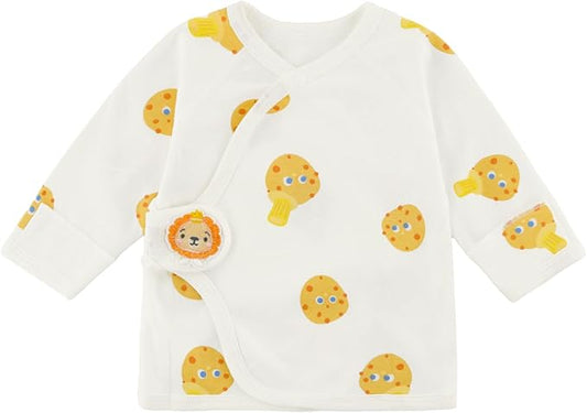 Premie Side Snap Baby Shirt for Preemie Baby, Purcotton Side Snap Tees for Newborn Baby Girls&Boys