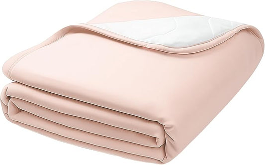Supersoft Toddler Comforter, Premium Bamboo Viscose Crib Blanket, Cozy 1.0 Tog Lightweight Quilt for All Seasons 39"×55"
