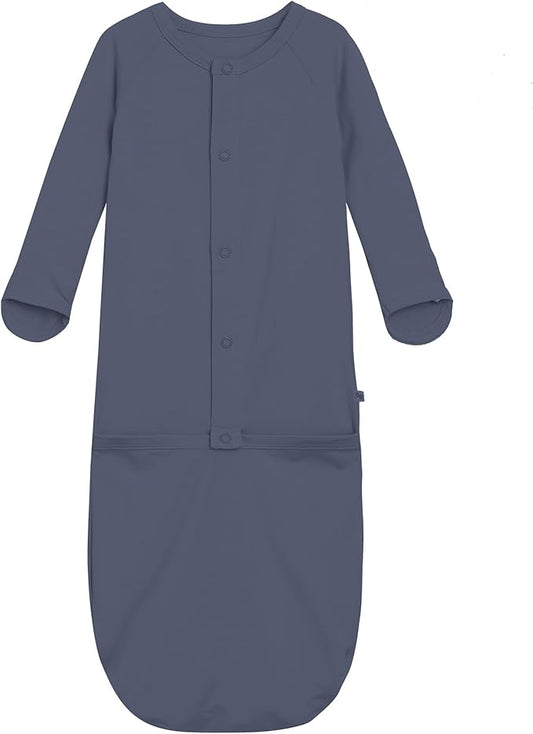 Baby Nightgowns Sleeper Gown Newborn Long Sleeve Pajama Gowns Unisex Viscose from Bamboo Infant Sleepwear