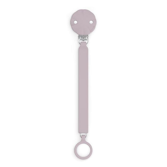Suavinex Wonder Silicone Baby Pacifier Clip, Spain's #1 Baby Bottle and Pacifier Brand, Paci Clips for Babies, Essentials, Mist Lavender