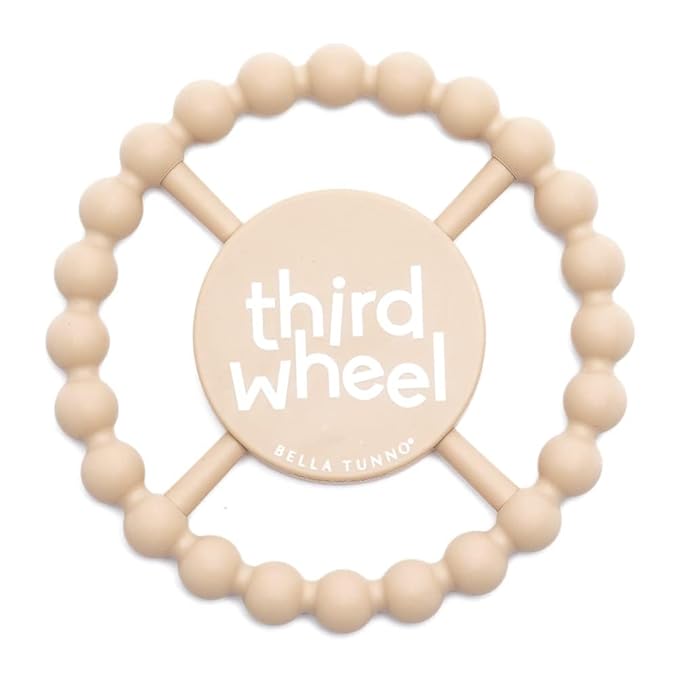 Baby Teether by Bella Tunno, Silicone Teethers for Babies 3-6 months, 6-12 months, Baby Toys, Pacifier, Teething Relief, Boys, Girls, Third Wheel