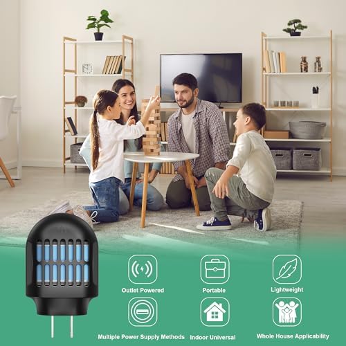 Mosquito Repellent Indoor Use, Plug in Electronic Mosquito Repeller, for Home, Bedroom, Office, Travel