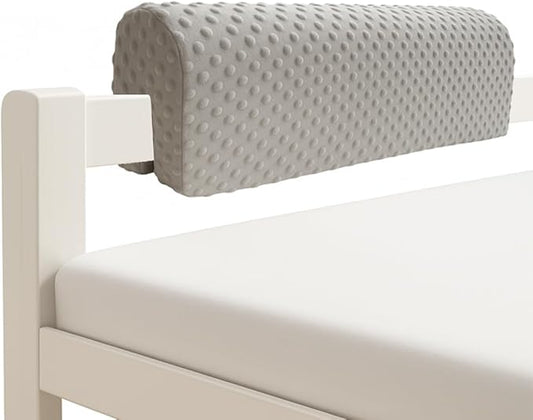 Wonder Space Toddlers' Bed Rail Bumpers Protecter - Children's Bed Guardrail Padding - Anti-Collision | Increased Height | Fall Prevention - Easy Installation Enhanced Safety Mostly Fit (Grey, 3ft)