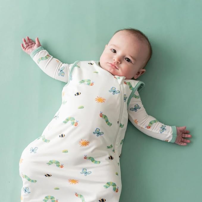 KYTE BABY Sleeping Bag for Toddlers - Made of Soft Rayon Made From Bamboo Material - 0-36 Months - 0.5 tog - Printed
