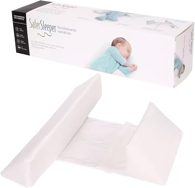 Baby Side Sleeper Weddge Breathable Pillow, Original Down Alternative Pillow for Sleeping